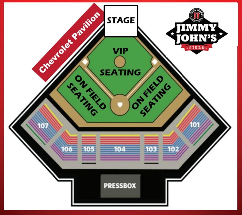 EVENT SEATING MAP